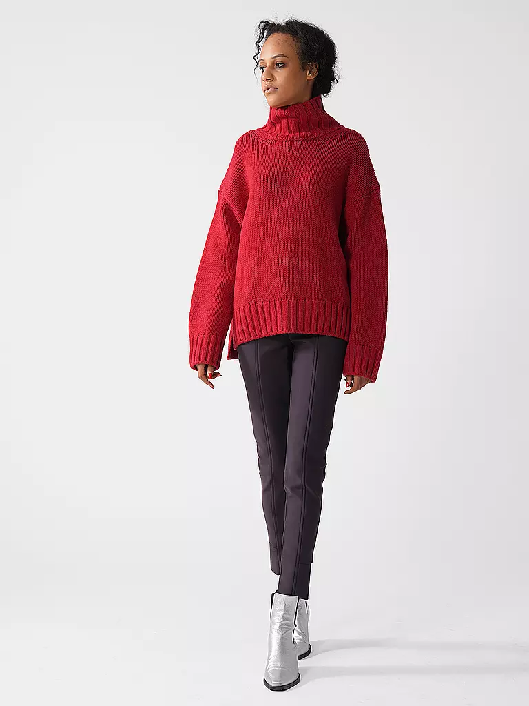 MARC CAIN | Highwaist Businesshose 7/8 SINNAR | Lilla