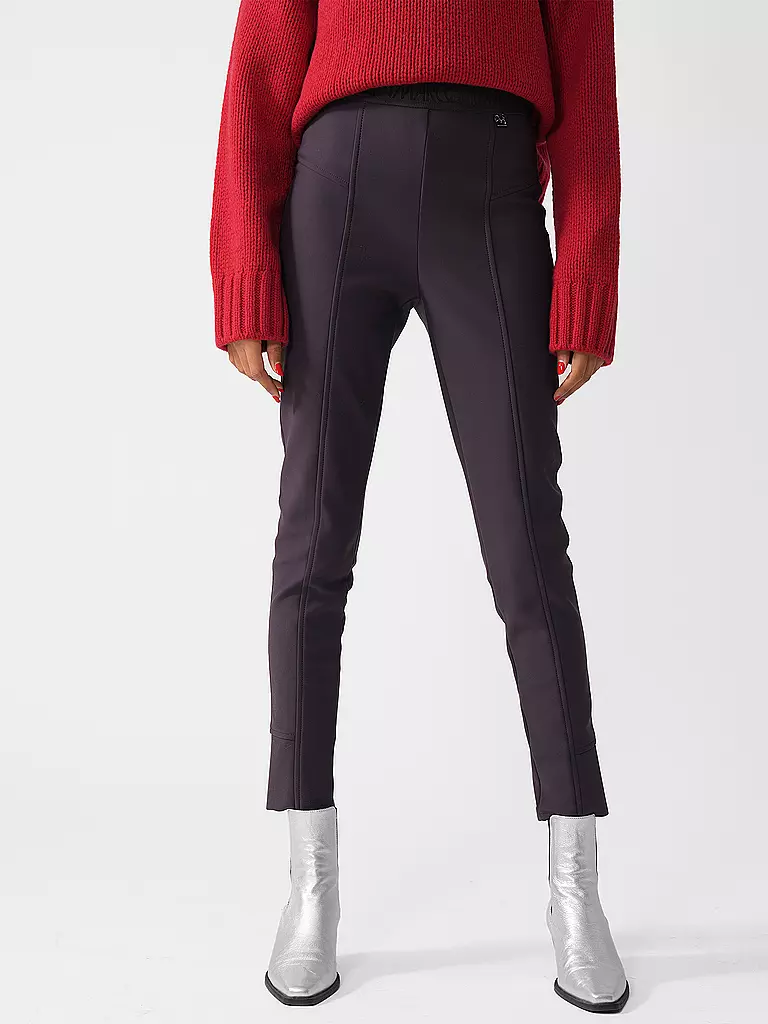 MARC CAIN | Highwaist Businesshose 7/8 SINNAR | Lilla