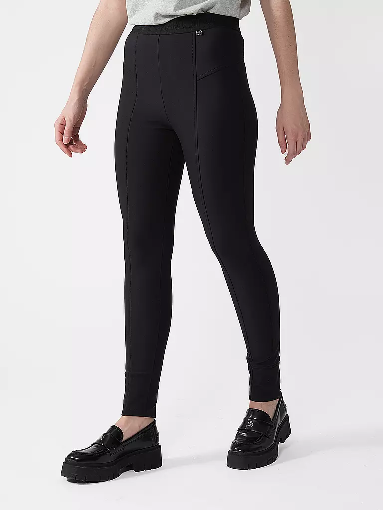 MARC CAIN | Highwaist Businesshose 7/8 SINNAR | Nero