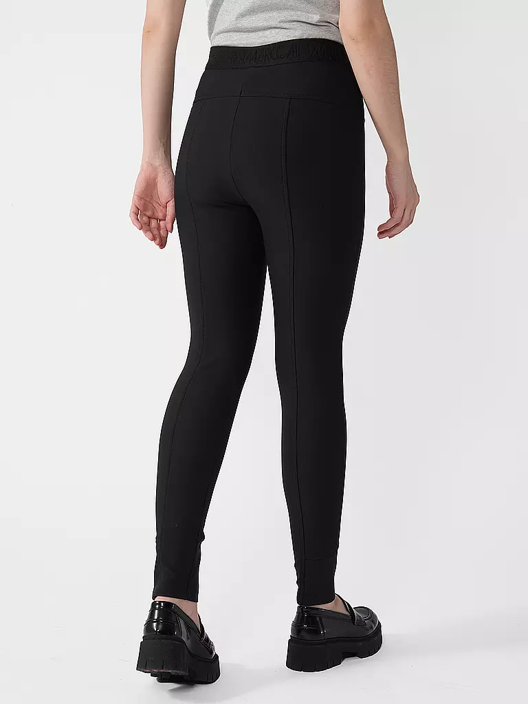 MARC CAIN | Highwaist Businesshose 7/8 SINNAR | Nero