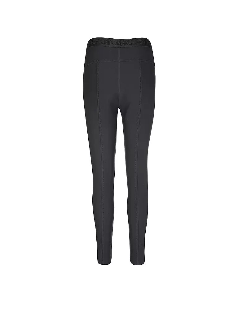 MARC CAIN | Highwaist Businesshose 7/8 SINNAR | Nero