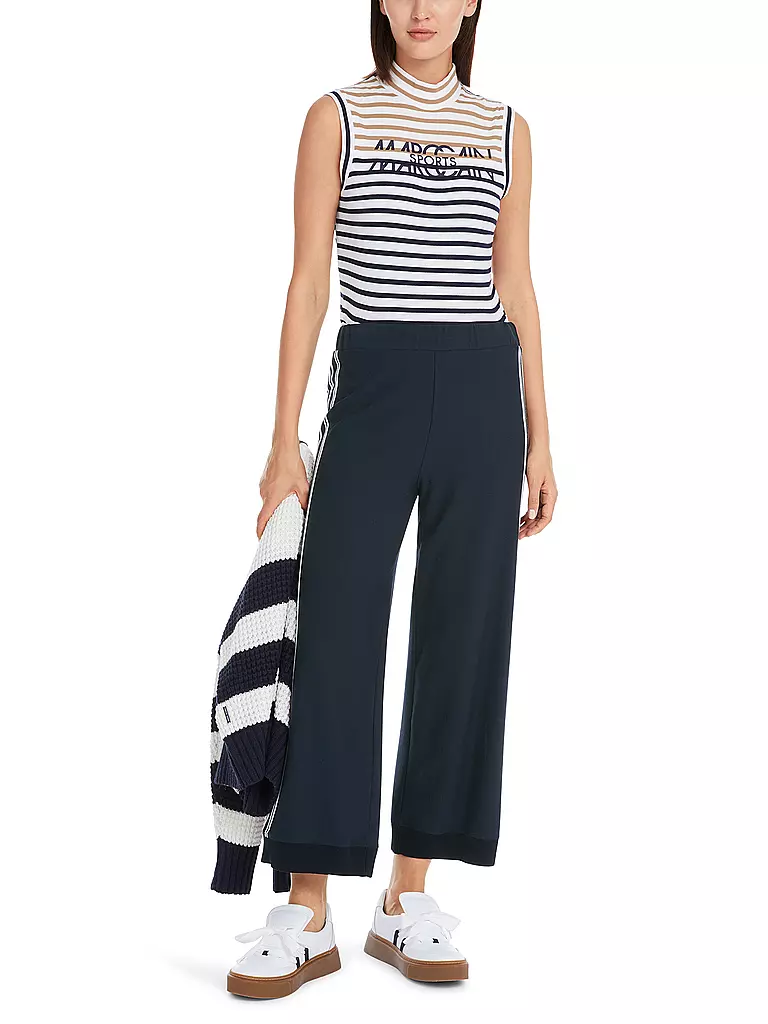 MARC CAIN | Hose Jogging Fit WELKOM | Blu scuro