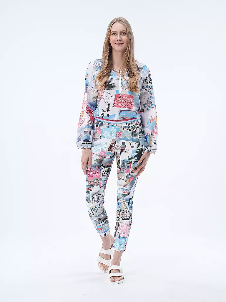 MARC CAIN | Hose Legging Slim Fit 7/8 SOFIA | Rosso