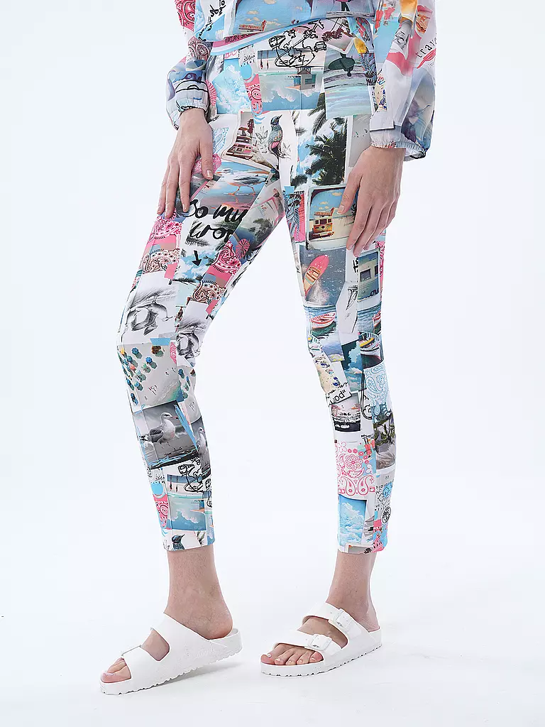 MARC CAIN | Hose Legging Slim Fit 7/8 SOFIA | Rosso