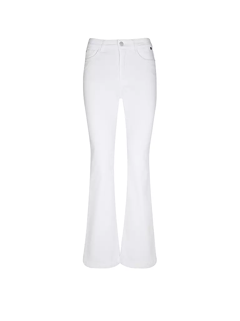 MARC CAIN | Jeans Flared Fit FARO | Bianco