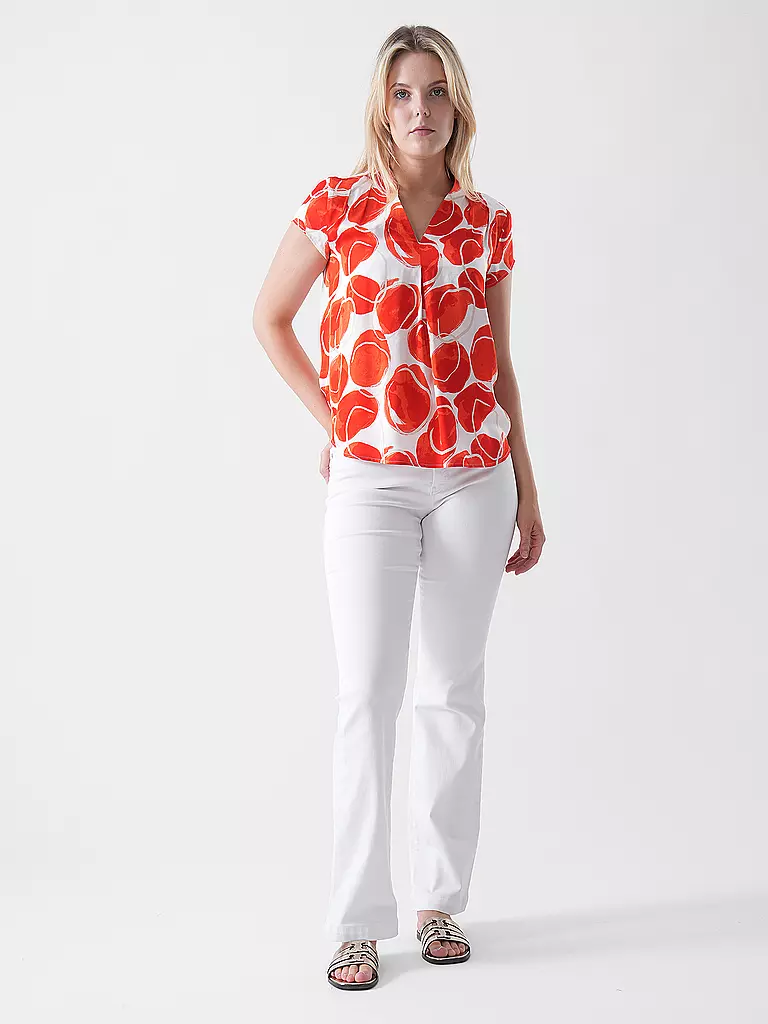 MARC CAIN | Jeans Flared Fit FARO | Bianco