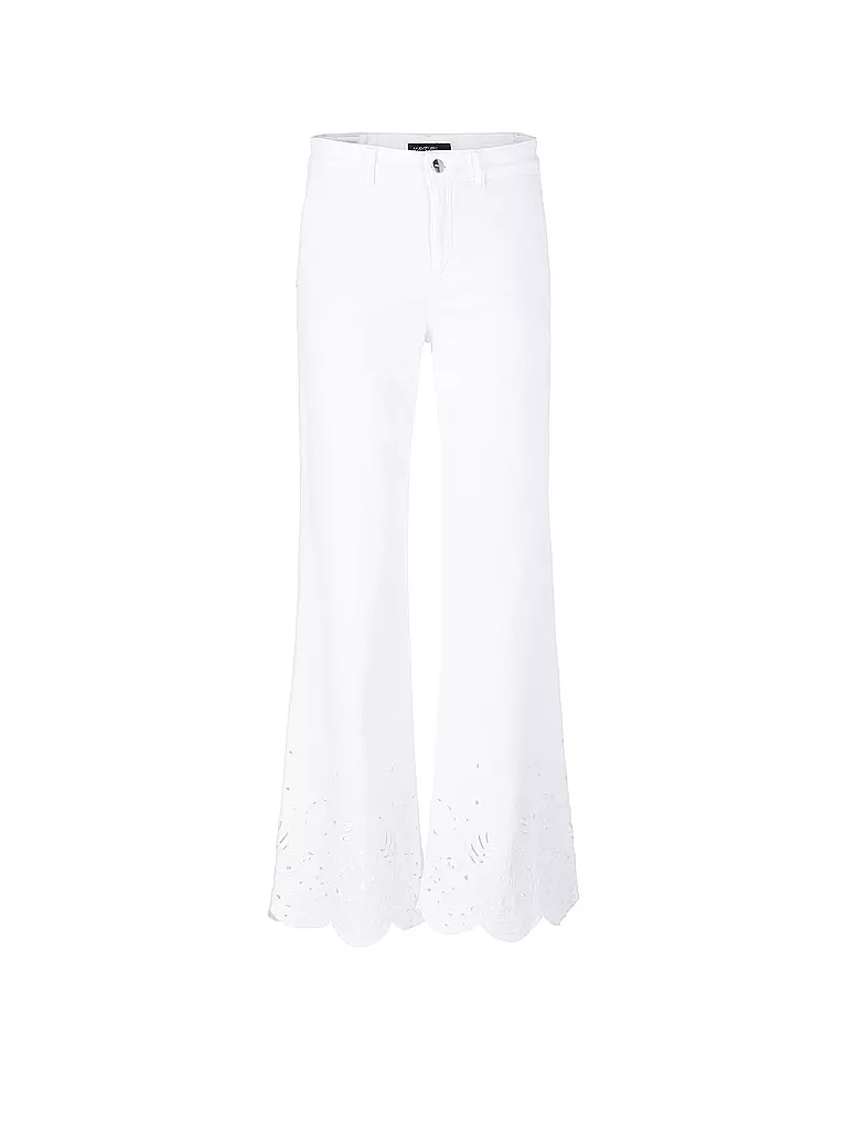MARC CAIN | Jeans WARRI Wide Fit | Bianco