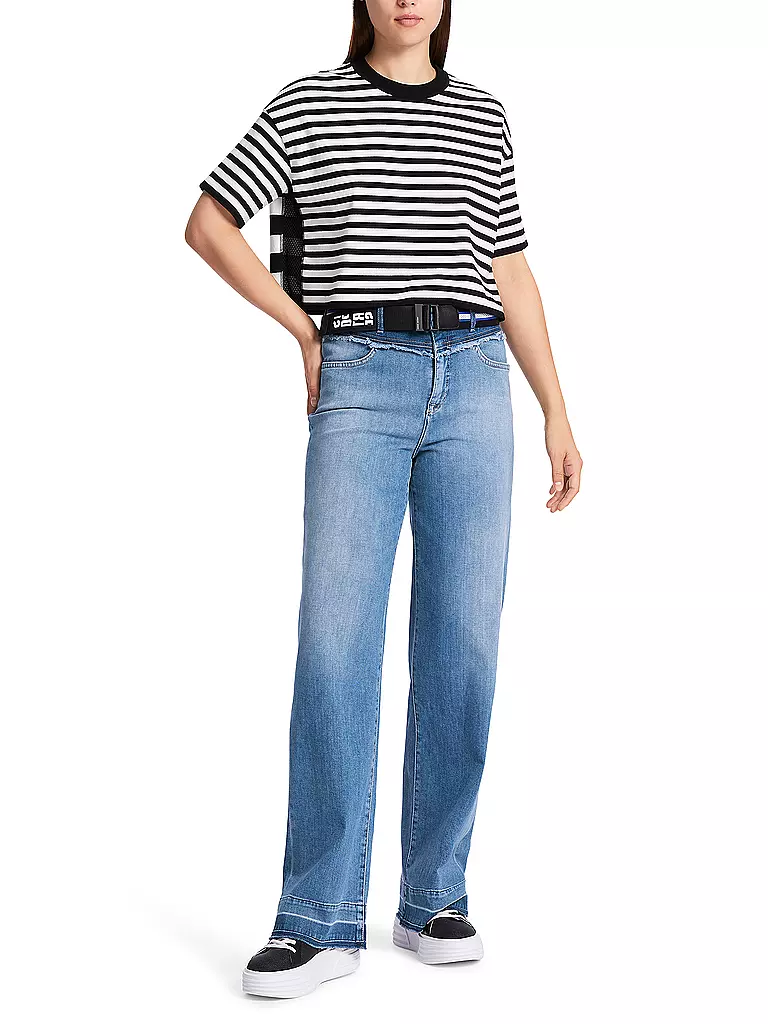 MARC CAIN | Jeans WIDE FIT HIGH WIGAN | Blu chiaro