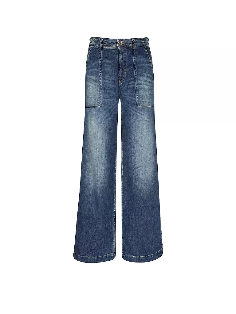MARC CAIN | Jeans Wide Leg WIGAN | Blu