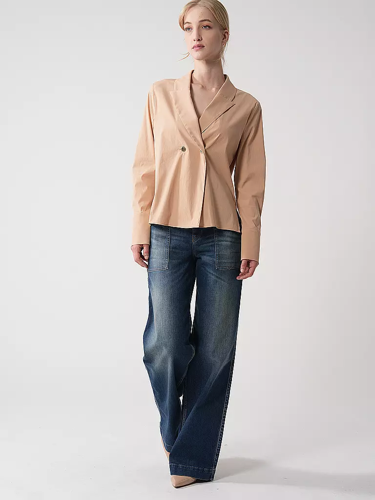 MARC CAIN | Jeans Wide Leg WIGAN | Blu