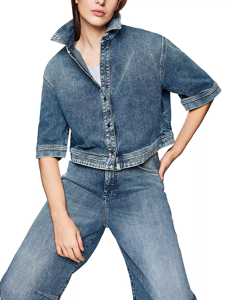 MARC CAIN | Jeansbluse | 