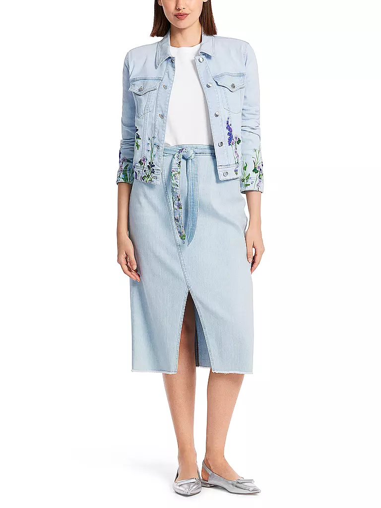 MARC CAIN | Jeansrock | Blu chiaro