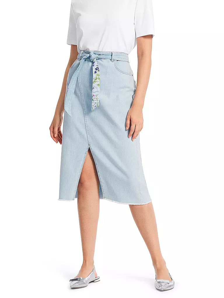 MARC CAIN | Jeansrock | Blu chiaro