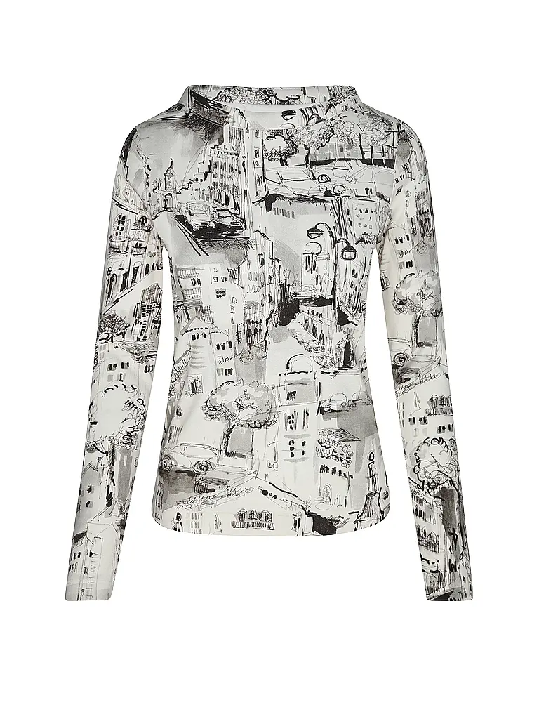 MARC CAIN | Langarmshirt | Grigio chiaro