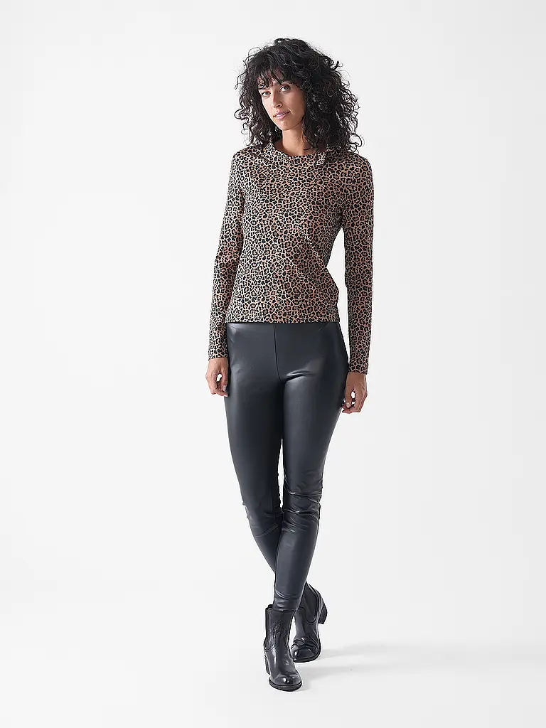 MARC CAIN | Langarmshirt | Marrone