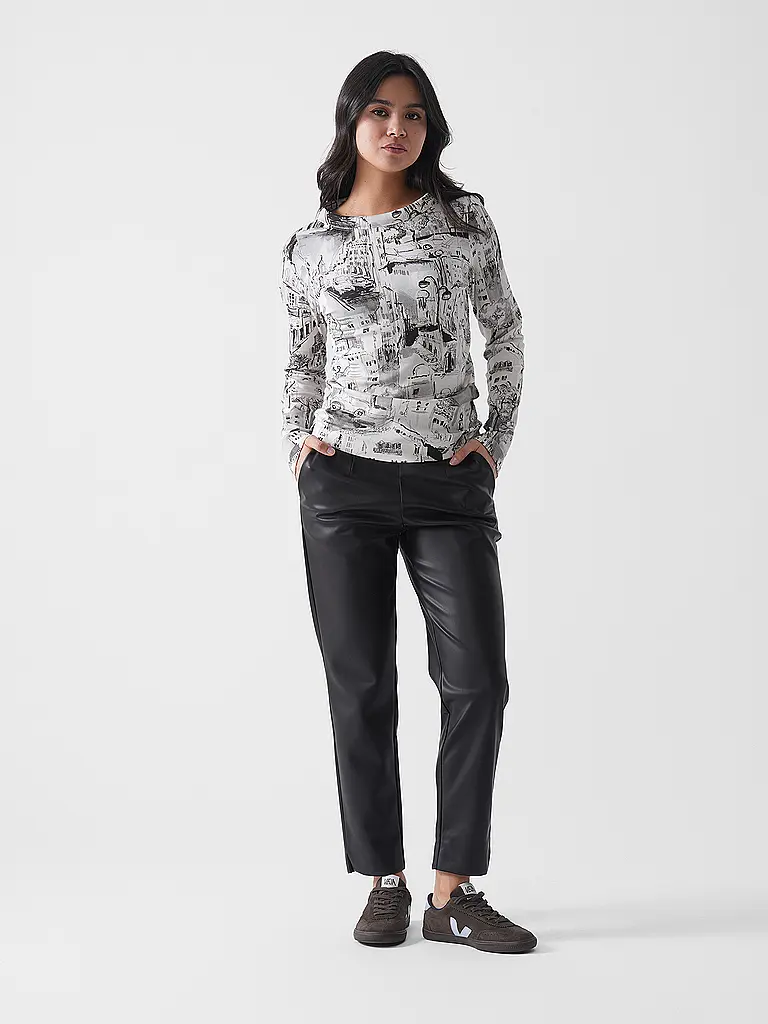 MARC CAIN | Langarmshirt | Grigio chiaro