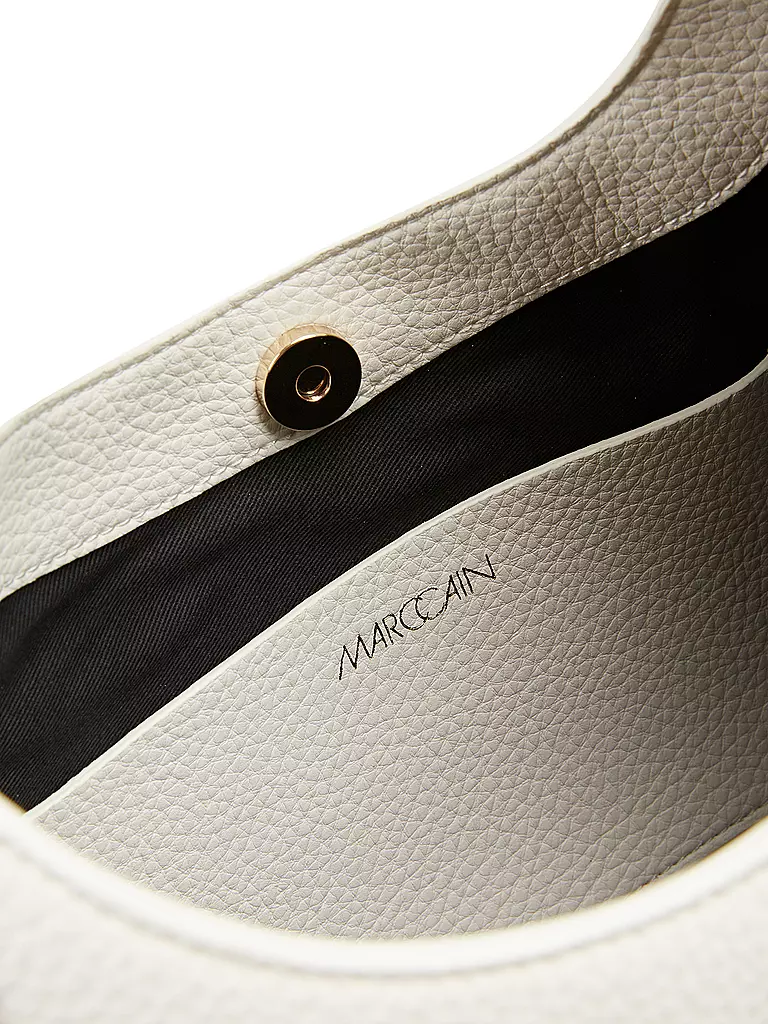 MARC CAIN | Ledertasche - Henkeltasche  | Crema