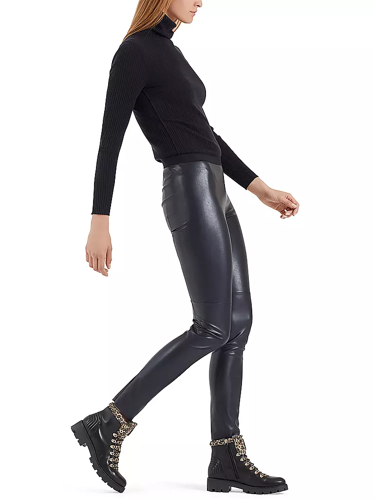 MARC CAIN | Leggings effetto pelle | 