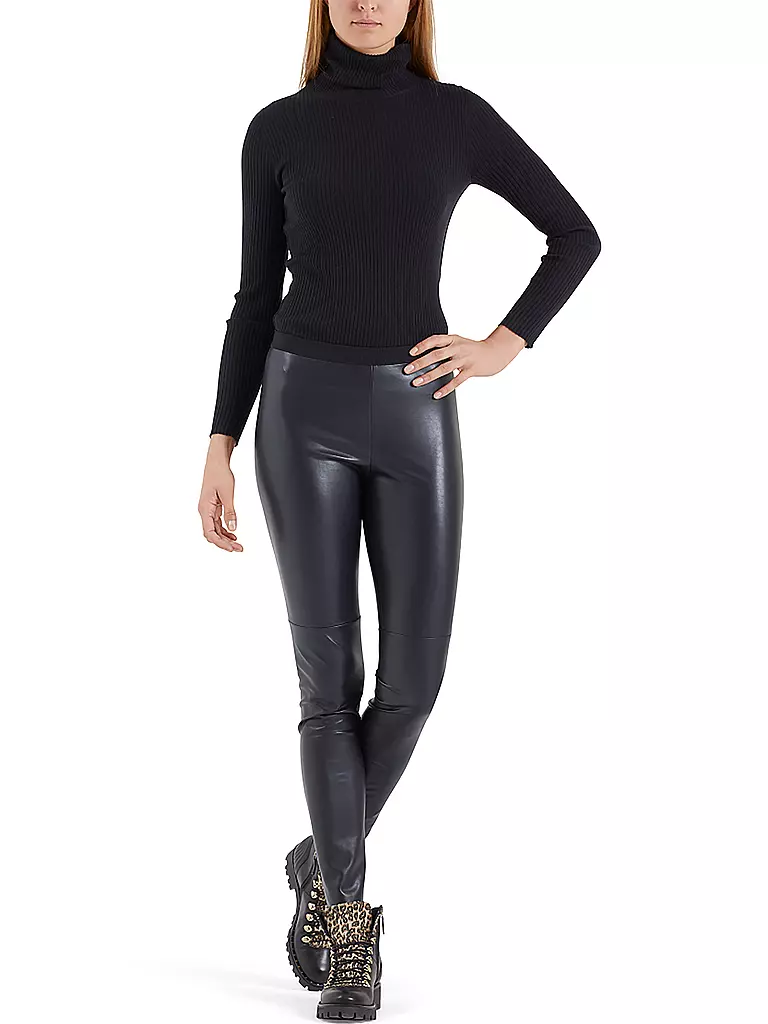 MARC CAIN | Leggings effetto pelle | 