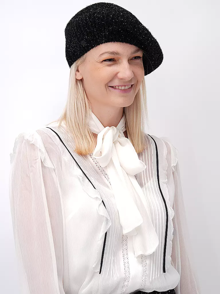 MARC CAIN | Mütze - Barett | Nero