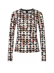 MARC CAIN | Maglietta a maniche lunghe | Blu scuro