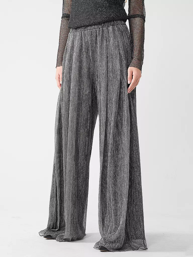 MARC CAIN | Marlenehose WOLIN | Argento