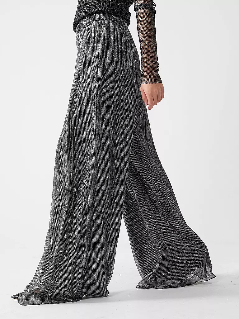 MARC CAIN | Marlenehose WOLIN | Argento