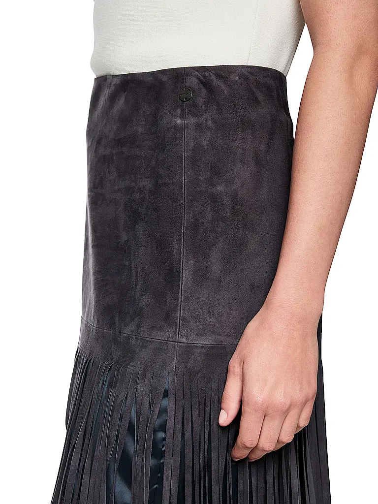 MARC CAIN | Maxigonna | Blu scuro