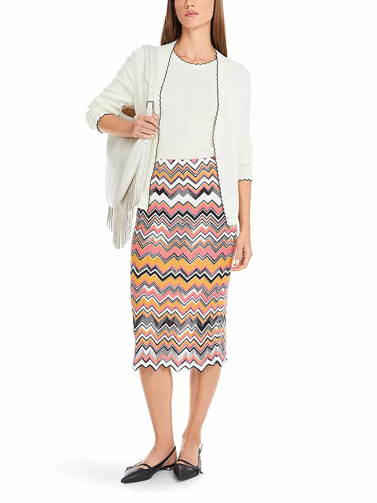 MARC CAIN | Midi gonna | Fucsia