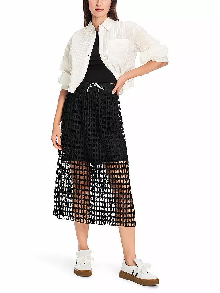 MARC CAIN | Midi skirt | Nero