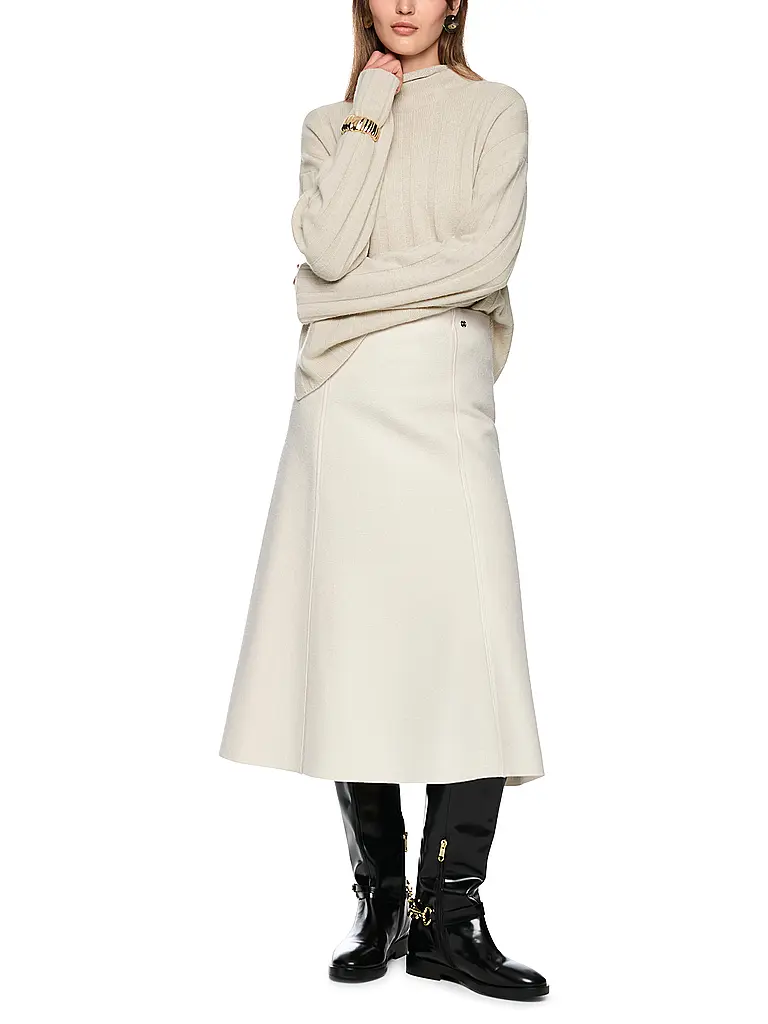 MARC CAIN | Midi skirt | Grigio chiaro