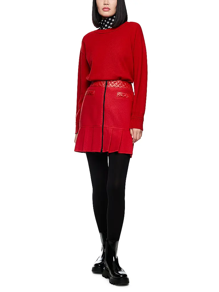 MARC CAIN | Mini gonna | Rosso scuro