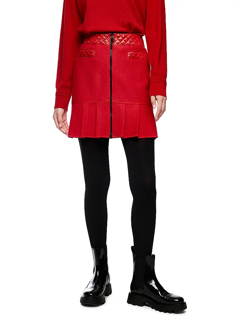 MARC CAIN | Mini gonna | Rosso scuro