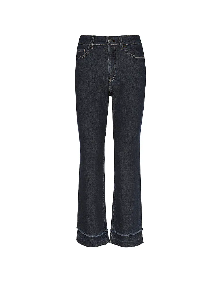 MARC CAIN | Nome prodotto: Jeans Flared Fit FORLI
Marca: MARC CAIN
Colore: blu scuro
Categorie: Moda,Donna

Materiale: Denim,Cotone,Stretch
Motivo: Tinta unita
Lunghezza (Pantaloni/Jeans): Lunghezza normale
Stile: Glamour
Altezza vita: Vita media
Dettagli: Tasche lat | Blu scuro