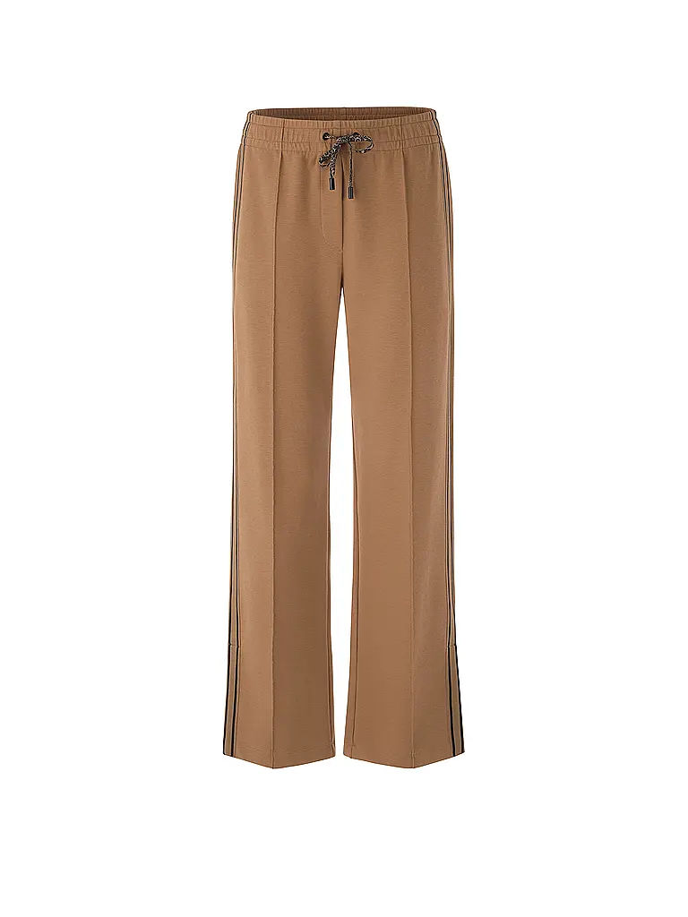 MARC CAIN | Pantaloni a gamba larga WASHINGTON | Marrone chiaro
