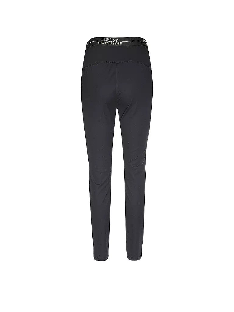MARC CAIN | Pantaloni a vita alta SINNAR | Nero