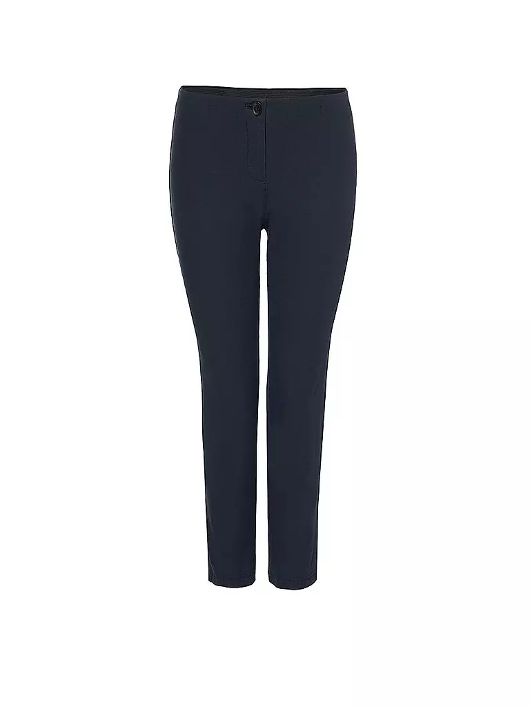 MARC CAIN | Pantaloni business 7/8 | Blu scuro