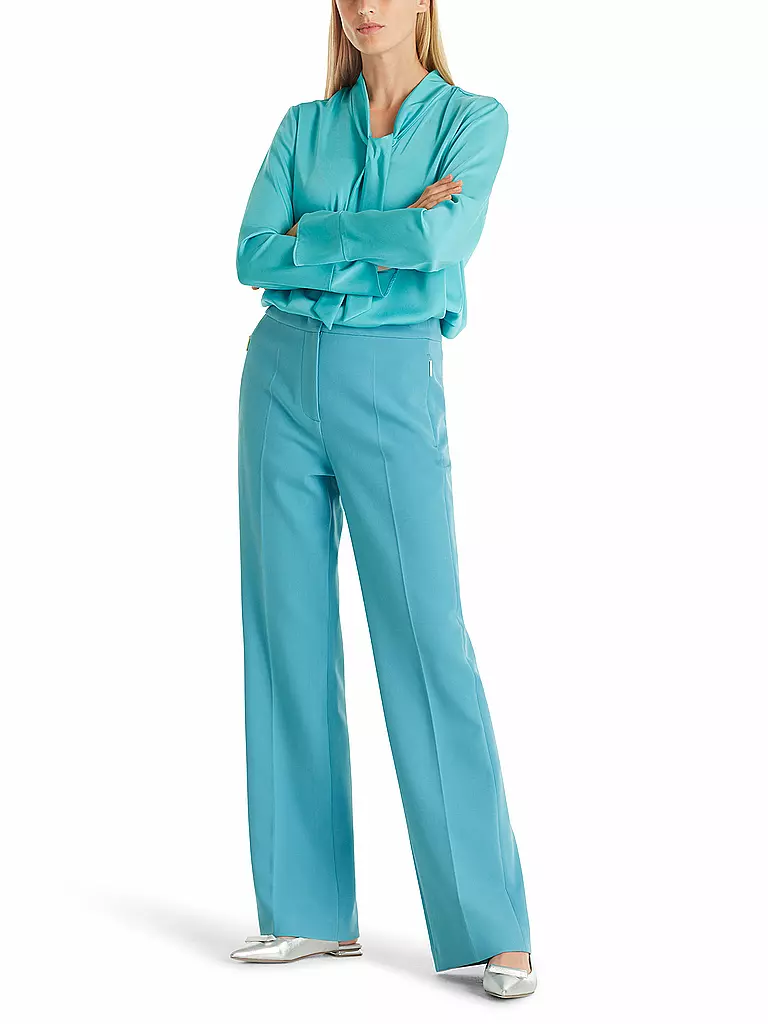 MARC CAIN | Pantaloni business FAID | Turchese