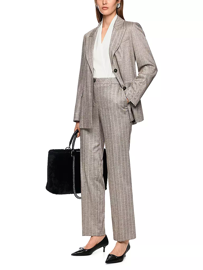 MARC CAIN | Pantaloni business FENDOU | Grigio chiaro