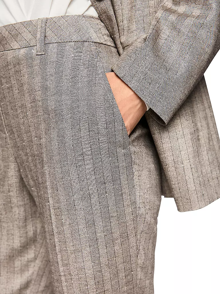 MARC CAIN | Pantaloni business FENDOU | Grigio chiaro