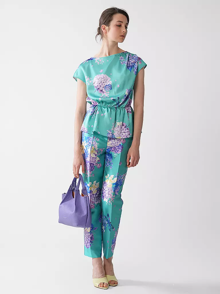 MARC CAIN | Pantaloni business FORDON | Turchese