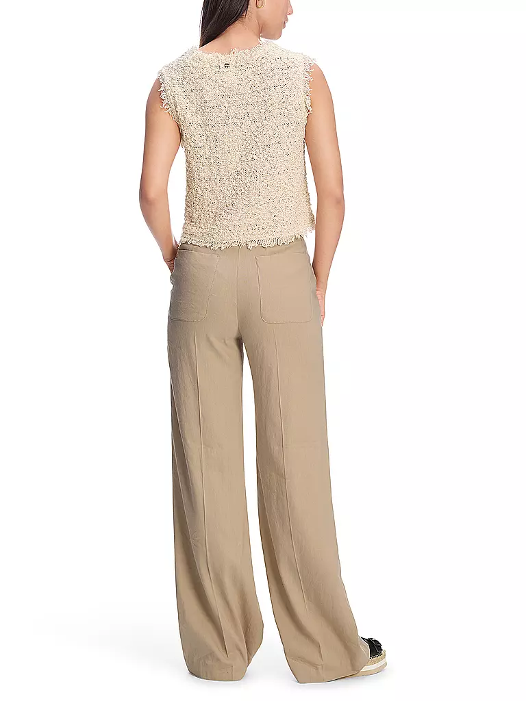 MARC CAIN | Pantaloni business WAUKEE | Marrone chiaro