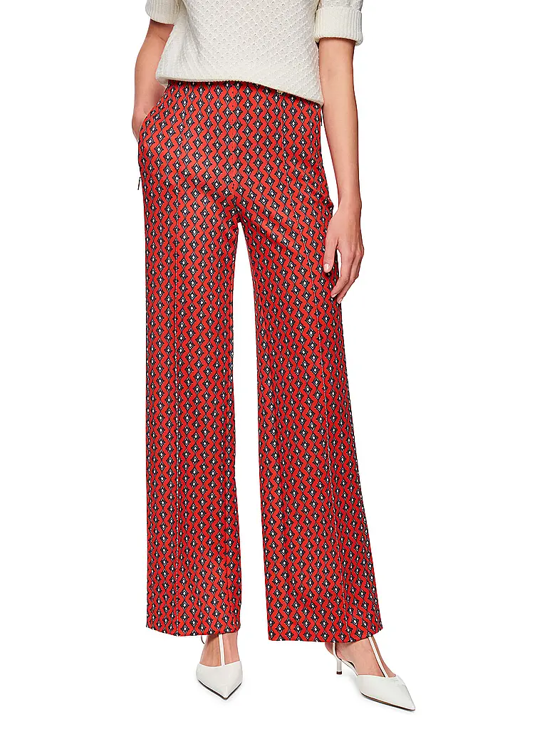MARC CAIN | Pantaloni business WINDER | Rosso