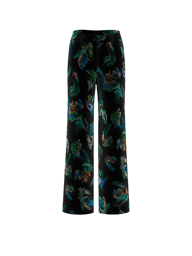 MARC CAIN | Pantaloni business | Verde scuro