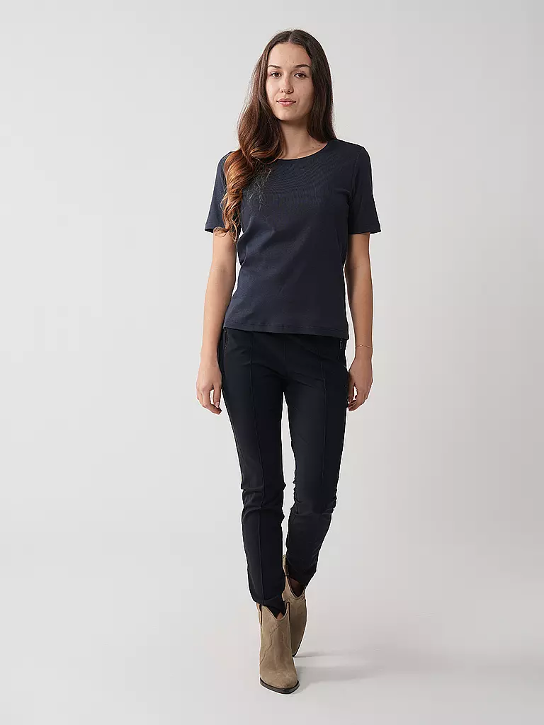MARC CAIN | Pantaloni business | Blu scuro