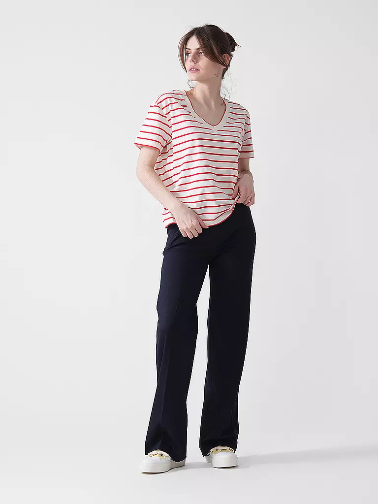MARC CAIN | Pantaloni business | Blu scuro