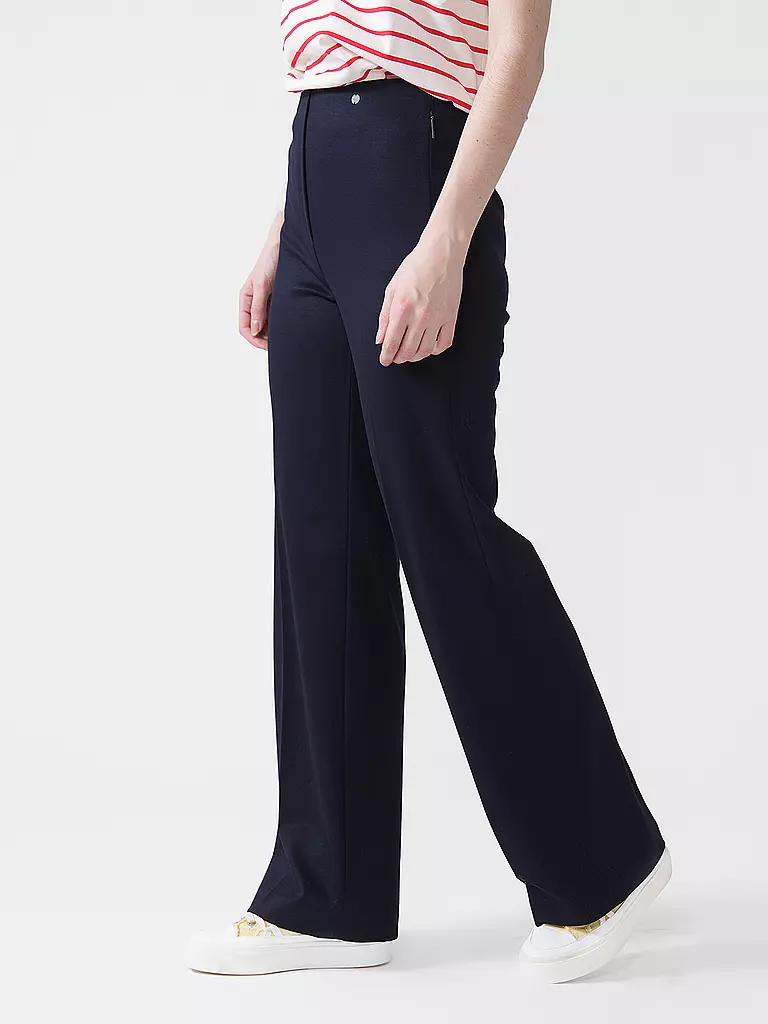 MARC CAIN | Pantaloni business | Blu scuro