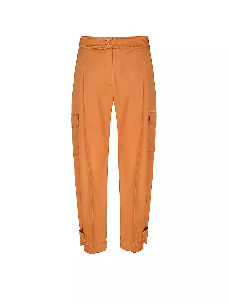MARC CAIN | Pantaloni cargo WELS Wide Fit | Arancione