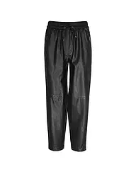 MARC CAIN | Pantaloni da jogging effetto pelle RANCHI | Nero