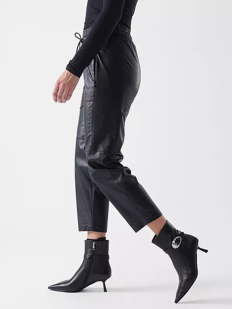 MARC CAIN | Pantaloni da jogging effetto pelle RANCHI | 